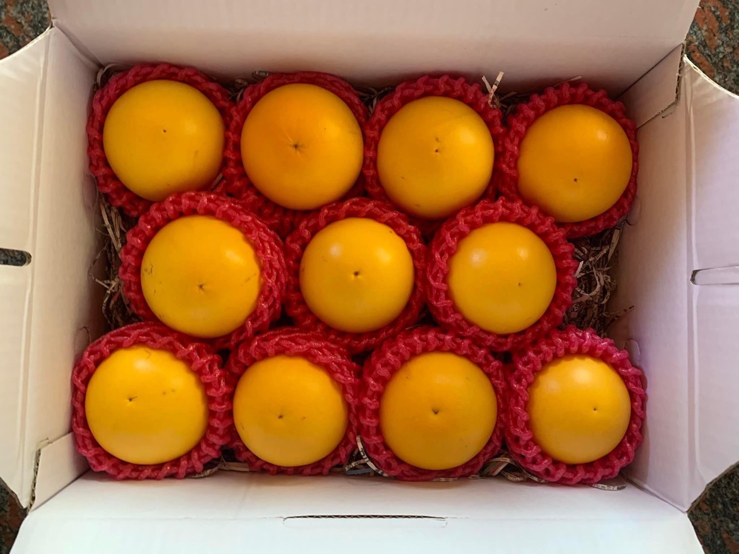 屏東高樹-Q嫩順口黃金果11~12顆裝(4.5斤)-2盒免運組