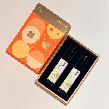 【穀穀】冷壓初榨紫蘇籽油250ml雙入禮盒組