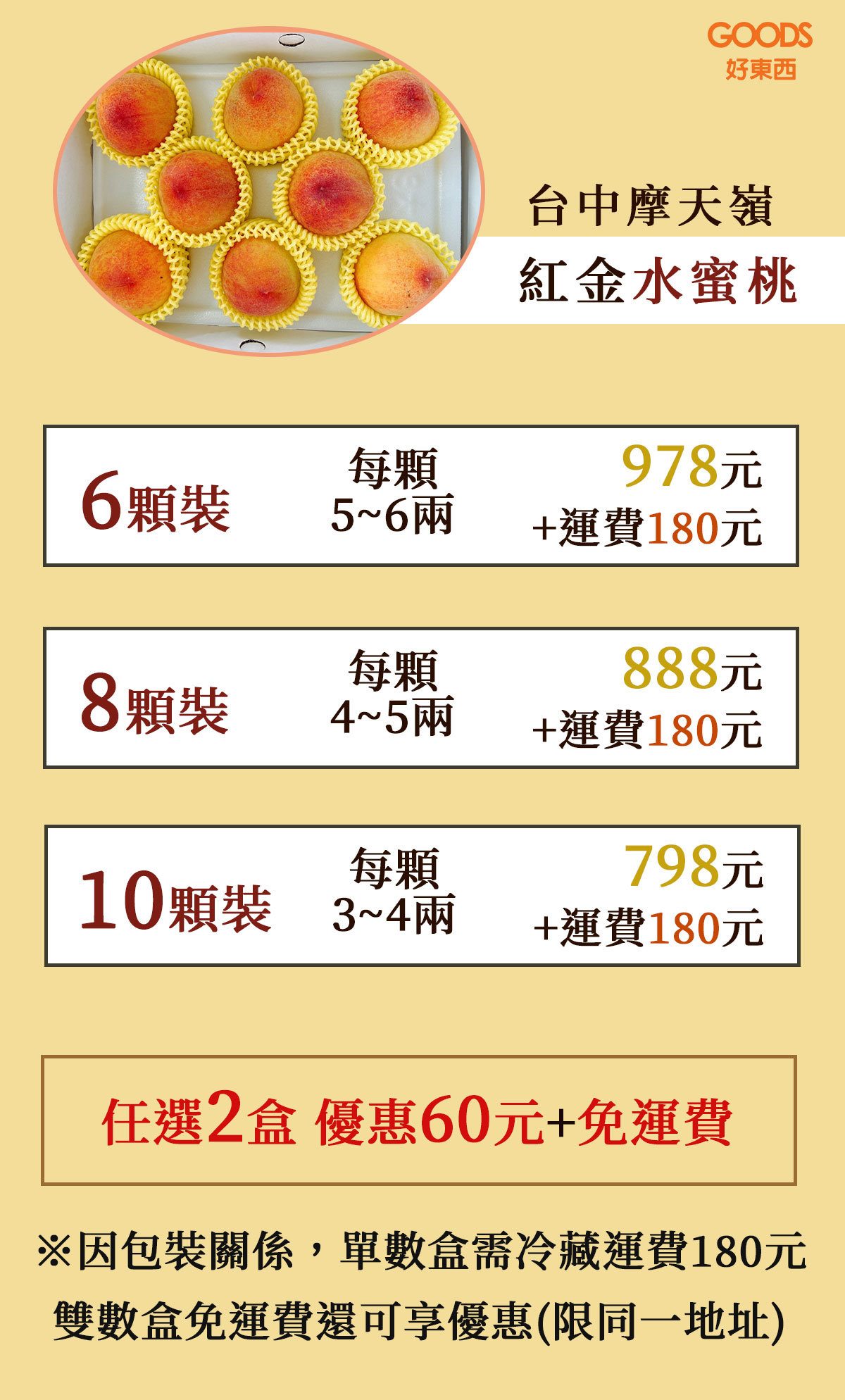紅金水蜜桃價目表